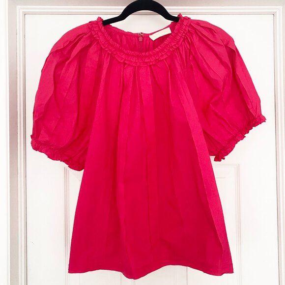 Ulla Johnson "Lora" Pink Top, size 12. - Picture 7 of 15